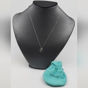 Tiffany & CO Return To Tiffany Double Heart Necklace.
